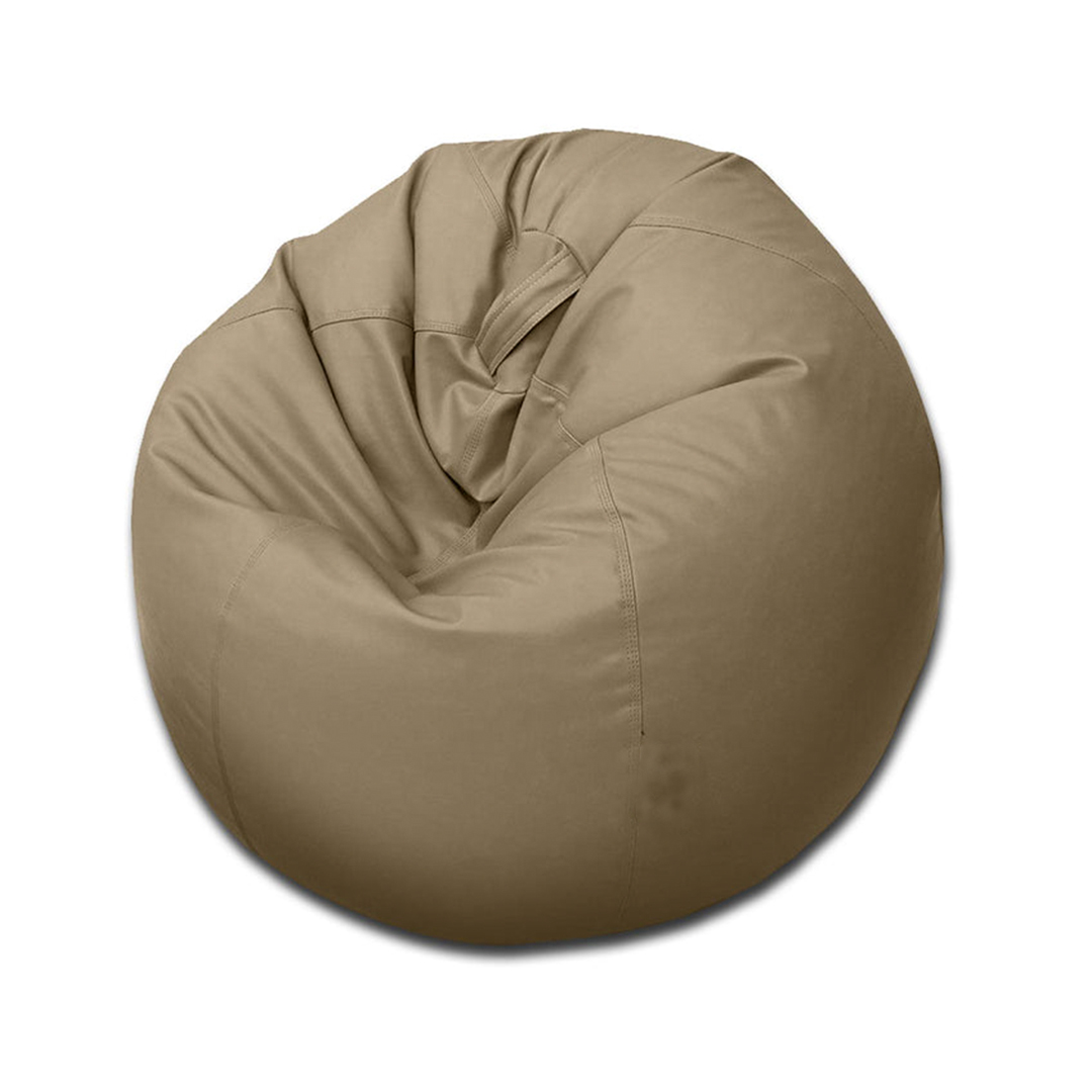 Plain Leather Bean Bag - Image 3